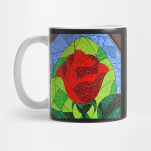 The Red Rose Mug